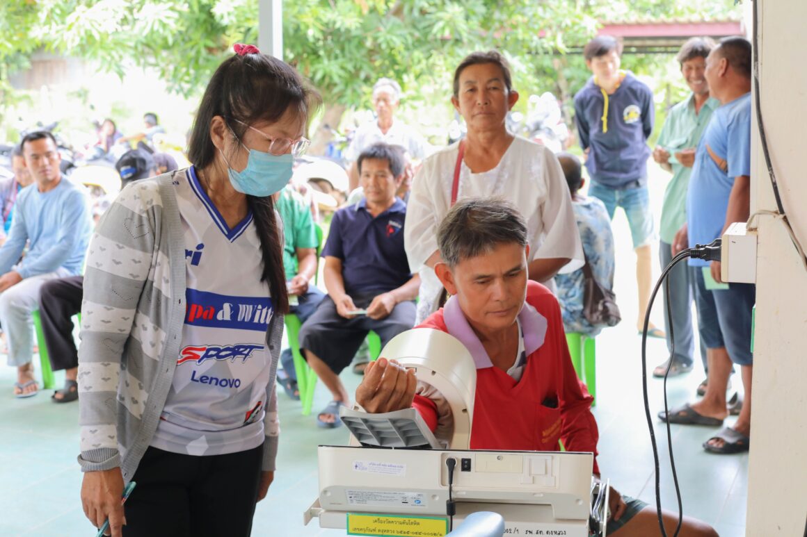 ดอยคำ ตรวจเลือดให้กับเกษตรกร ภายใต้ “โครงการสวัสดิการสุขภาพเกษตร ประจำปี 2567”