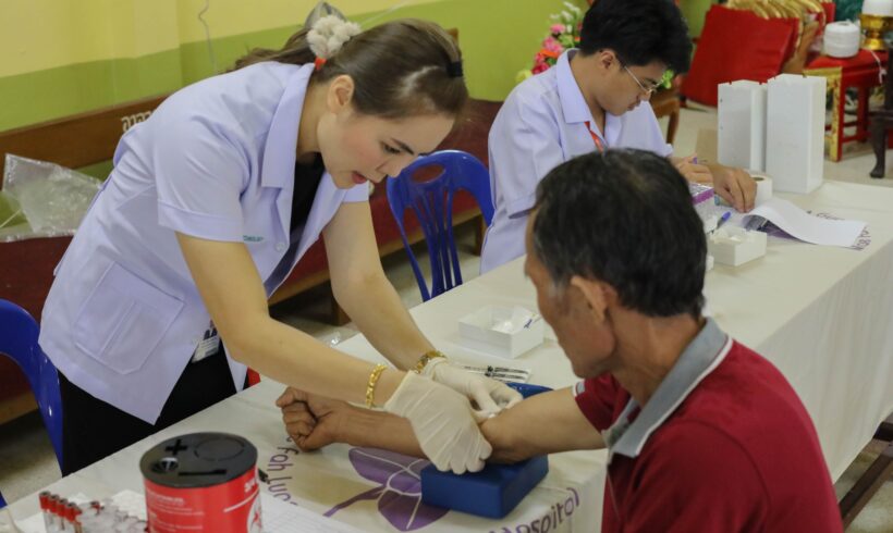 ดอยคำ ตรวจเลือดของเกษตรกร (จ.เชียงราย และจ.เชียงใหม่) ภายใต้ “โครงการสวัสดิการสุขภาพเกษตร ประจำปี 2567”