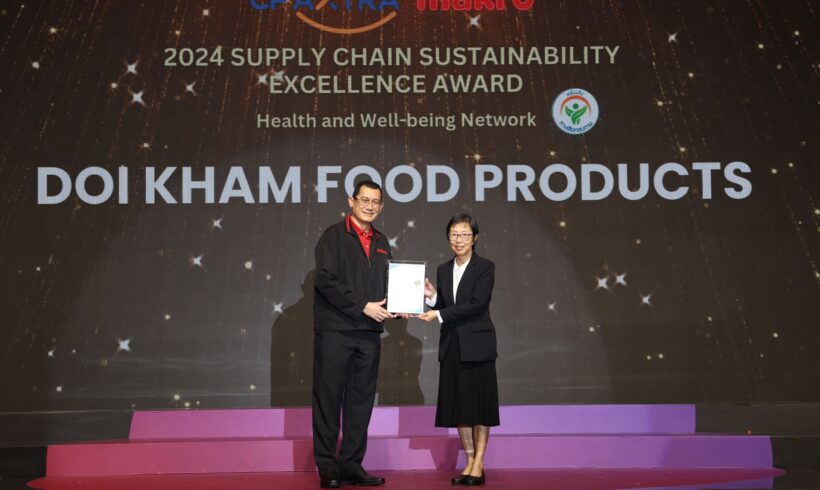 “ดอยคำ” ได้รับประกาศนียบัตร “Supply Chain Sustainability Excellence Award” ในงาน “Makro HoReCa 2024”